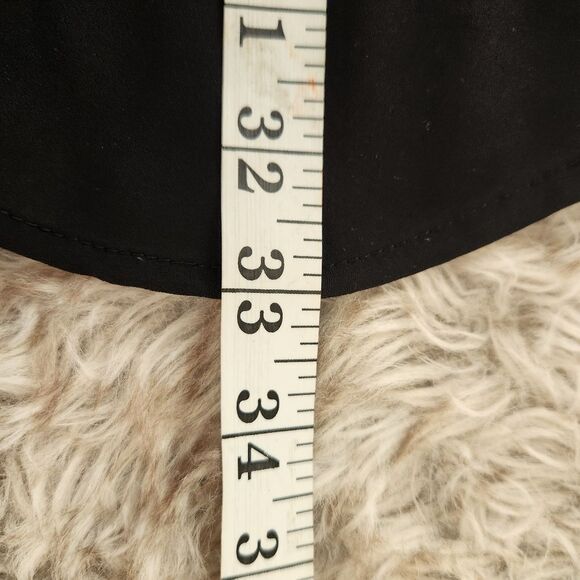 Lush V-Neck Sleeveless High-Low Hem Blouse Black Women's Size Small - Picture 11 of 11